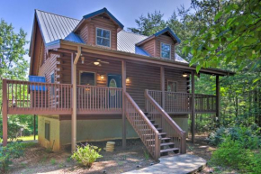 Serene Lake Lure Cabin with Fire Pit and Grill!